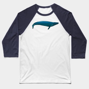 Blue Whale Baseball T-Shirt